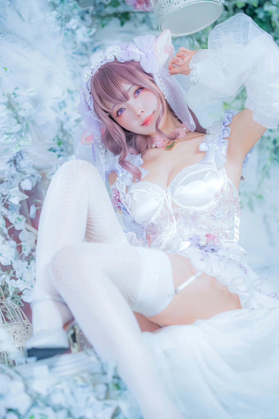 [gravure] Elyeezi May 2026 Set C Blooming Fairy (73 photos + 2 videos) - Elyeezi (ElyEE子) - Photo 41 of 71