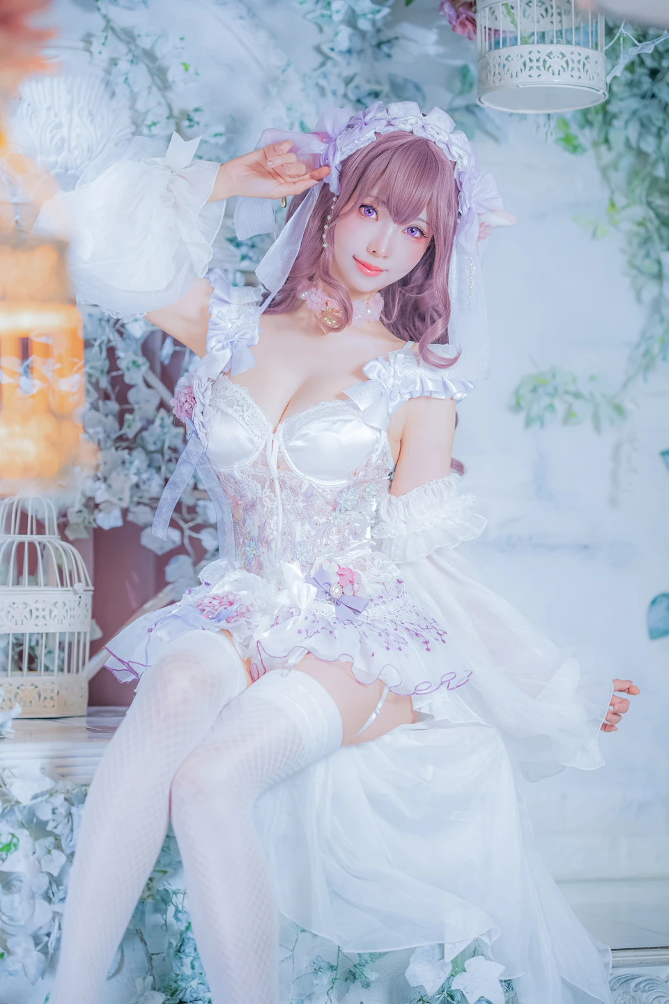 [gravure] Elyeezi May 2026 Set C Blooming Fairy (73 photos + 2 videos) - Elyeezi (ElyEE子) - Photo 42 of 71