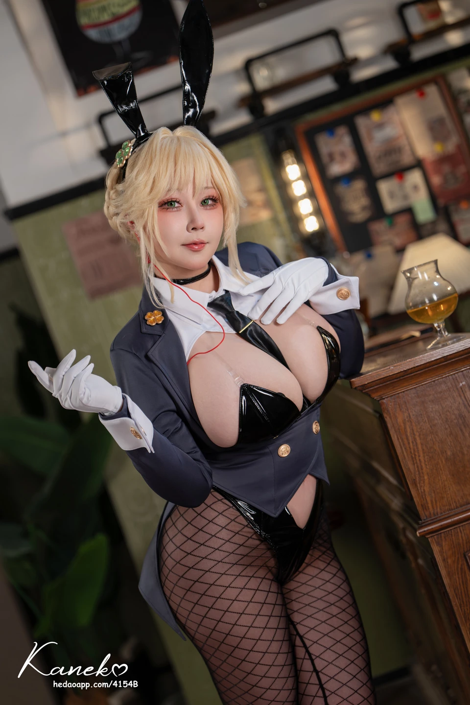 KANEKO Ka-miao - NIKKE Alice Secret Agent Bunny Girl (32 photos) - Kaneko_ka Miao (KANEKO_咔喵) - Photo 7 of 32