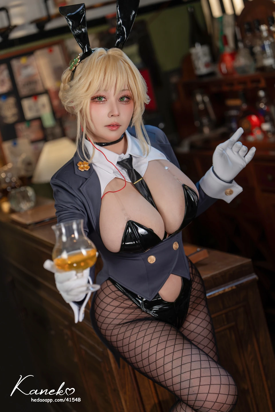 KANEKO Ka-miao - NIKKE Alice Secret Agent Bunny Girl (32 photos) - Kaneko_ka Miao (KANEKO_咔喵) - Photo 9 of 32