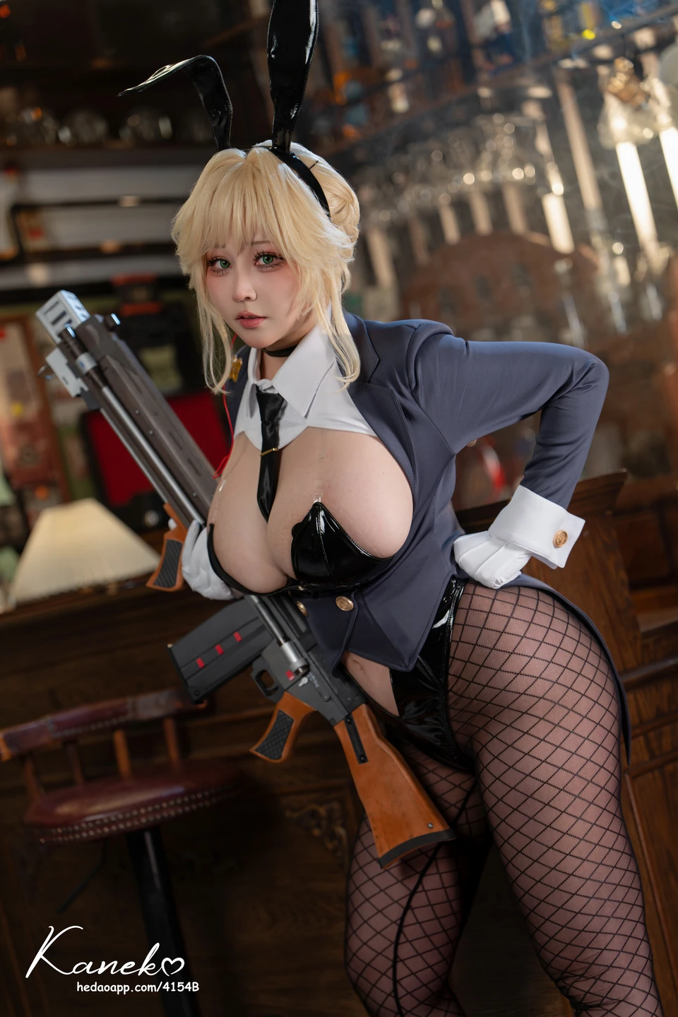 KANEKO Ka-miao - NIKKE Alice Secret Agent Bunny Girl (32 photos) - Kaneko_ka Miao (KANEKO_咔喵) - Photo 15 of 32