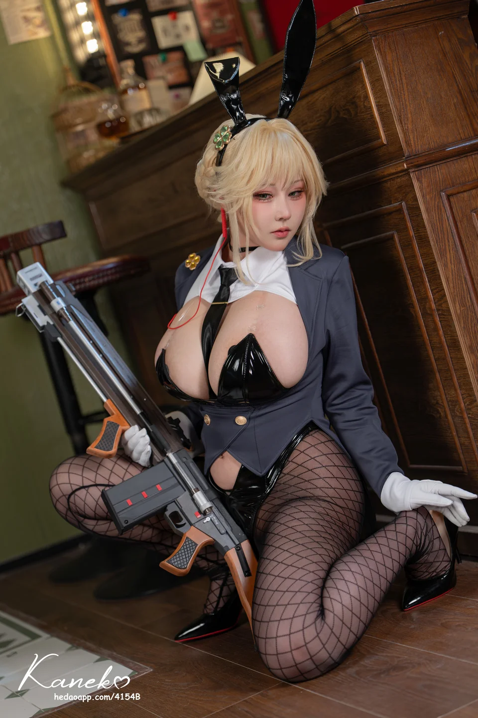 KANEKO Ka-miao - NIKKE Alice Secret Agent Bunny Girl (32 photos) - Kaneko_ka Miao (KANEKO_咔喵) - Photo 19 of 32