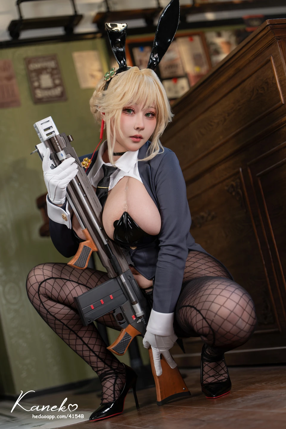 KANEKO Ka-miao - NIKKE Alice Secret Agent Bunny Girl (32 photos) - Kaneko_ka Miao (KANEKO_咔喵) - Photo 22 of 32