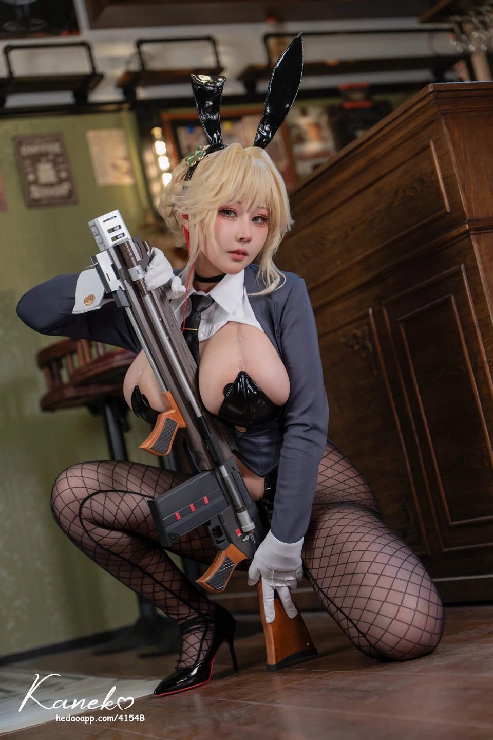KANEKO Ka-miao - NIKKE Alice Secret Agent Bunny Girl (32 photos) - Kaneko_ka Miao (KANEKO_咔喵) - Photo 23 of 32