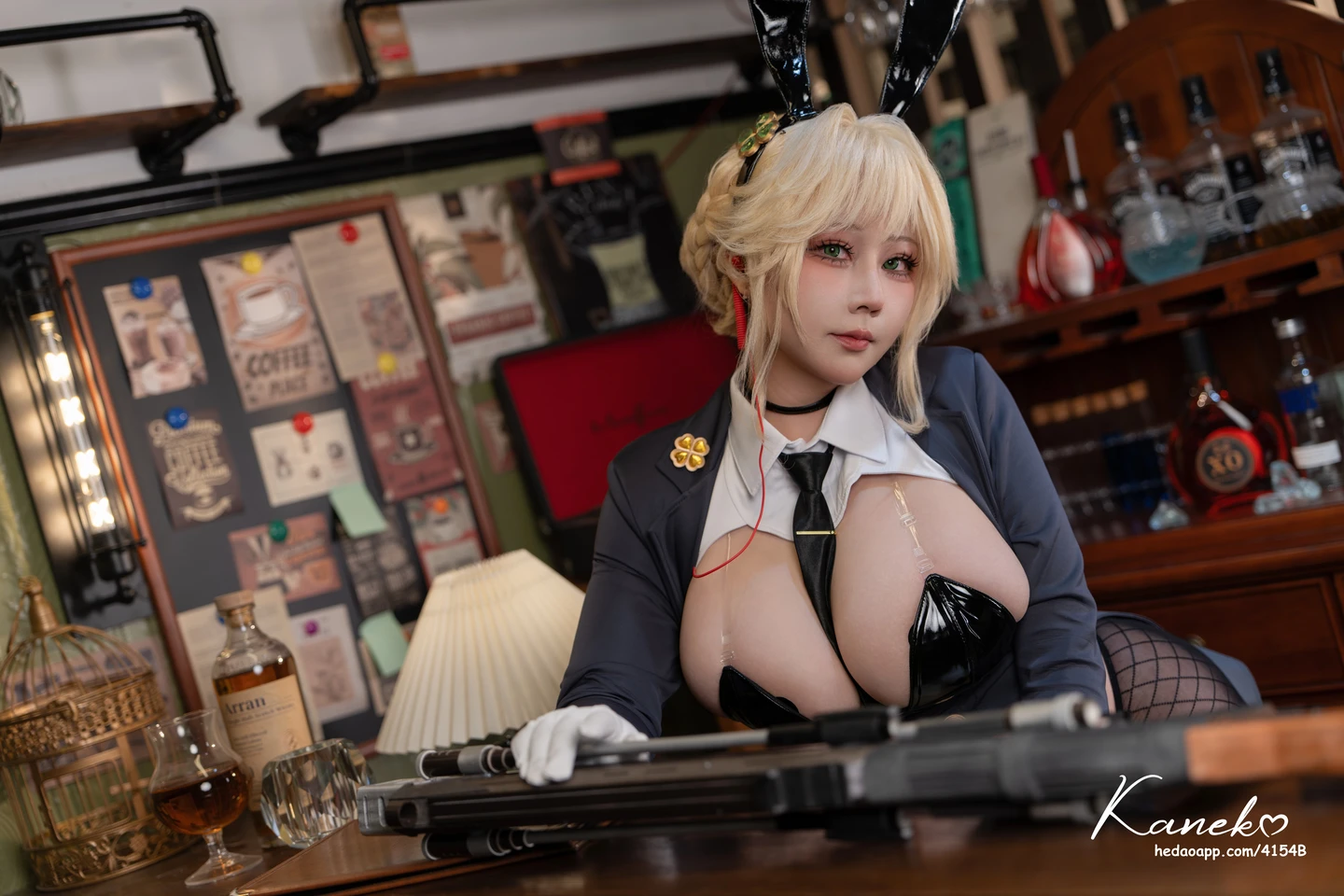KANEKO Ka-miao - NIKKE Alice Secret Agent Bunny Girl (32 photos) - Kaneko_ka Miao (KANEKO_咔喵) - Photo 32 of 32