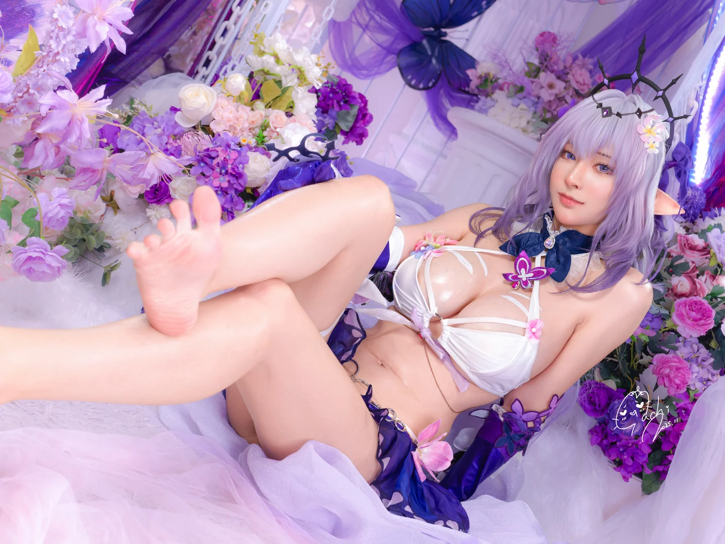 Machi - Castorice Swimsuit (131 photos) - Machi馬吉 - Photo 124 of 131