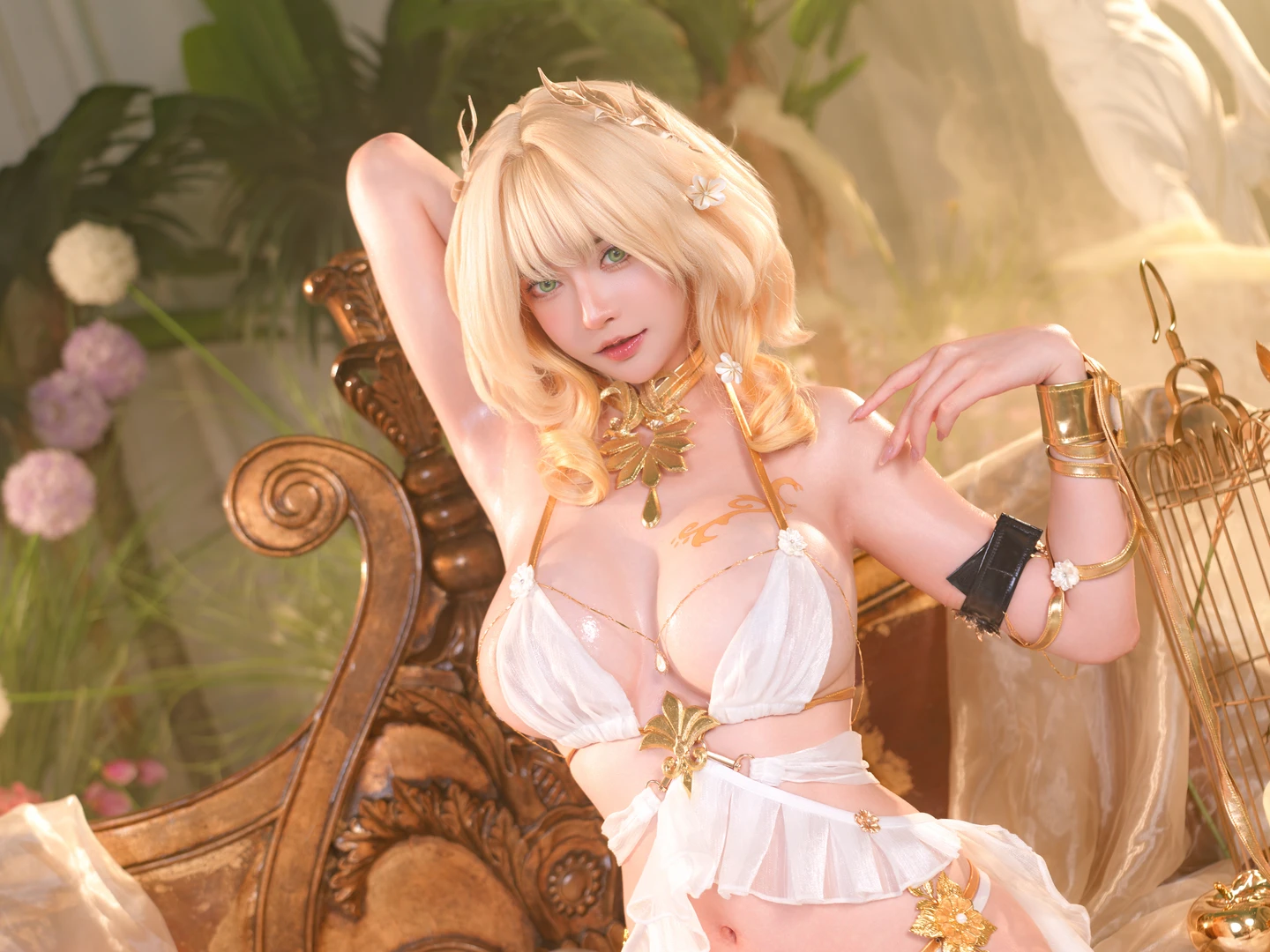 Machi NO.016 Aglaea Swimsuit (106 photos) - Machi馬吉 - Photo 28 of 106