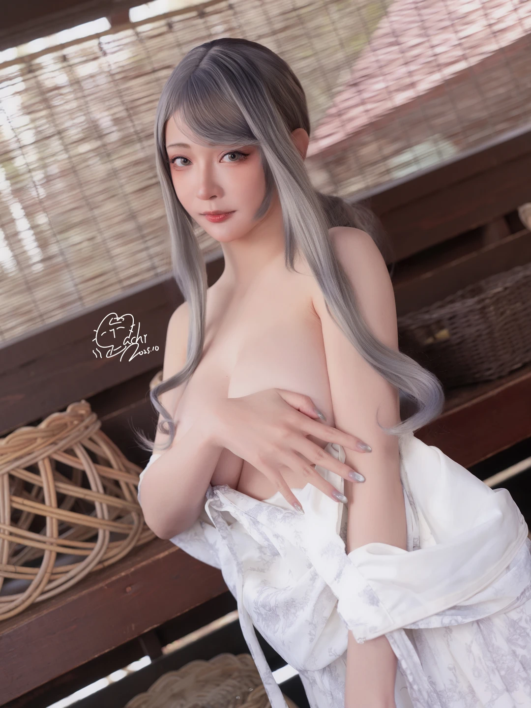 Machi NO.019 & XiaoDing Hot Spring Two-Person Edition [30P 325M] (30 photos) - Machi馬吉 - Photo 13 of 30
