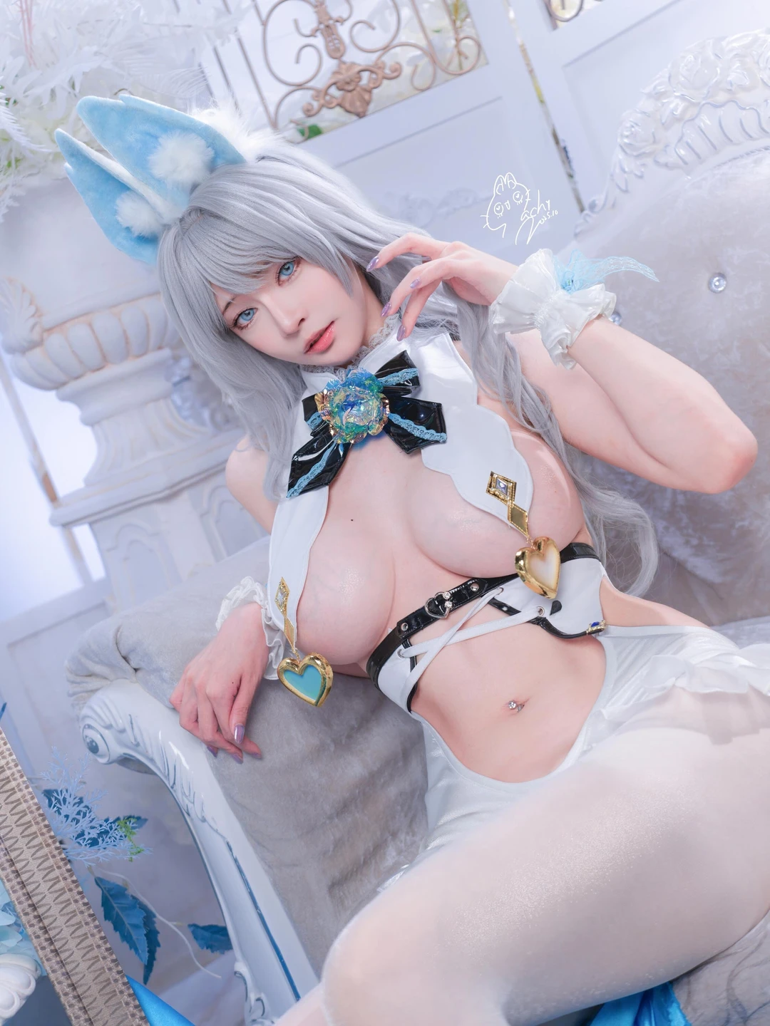 Machi NO.020 White Rabbit First Shot [37P 55M] (37 photos) - Machi馬吉 - Photo 6 of 37