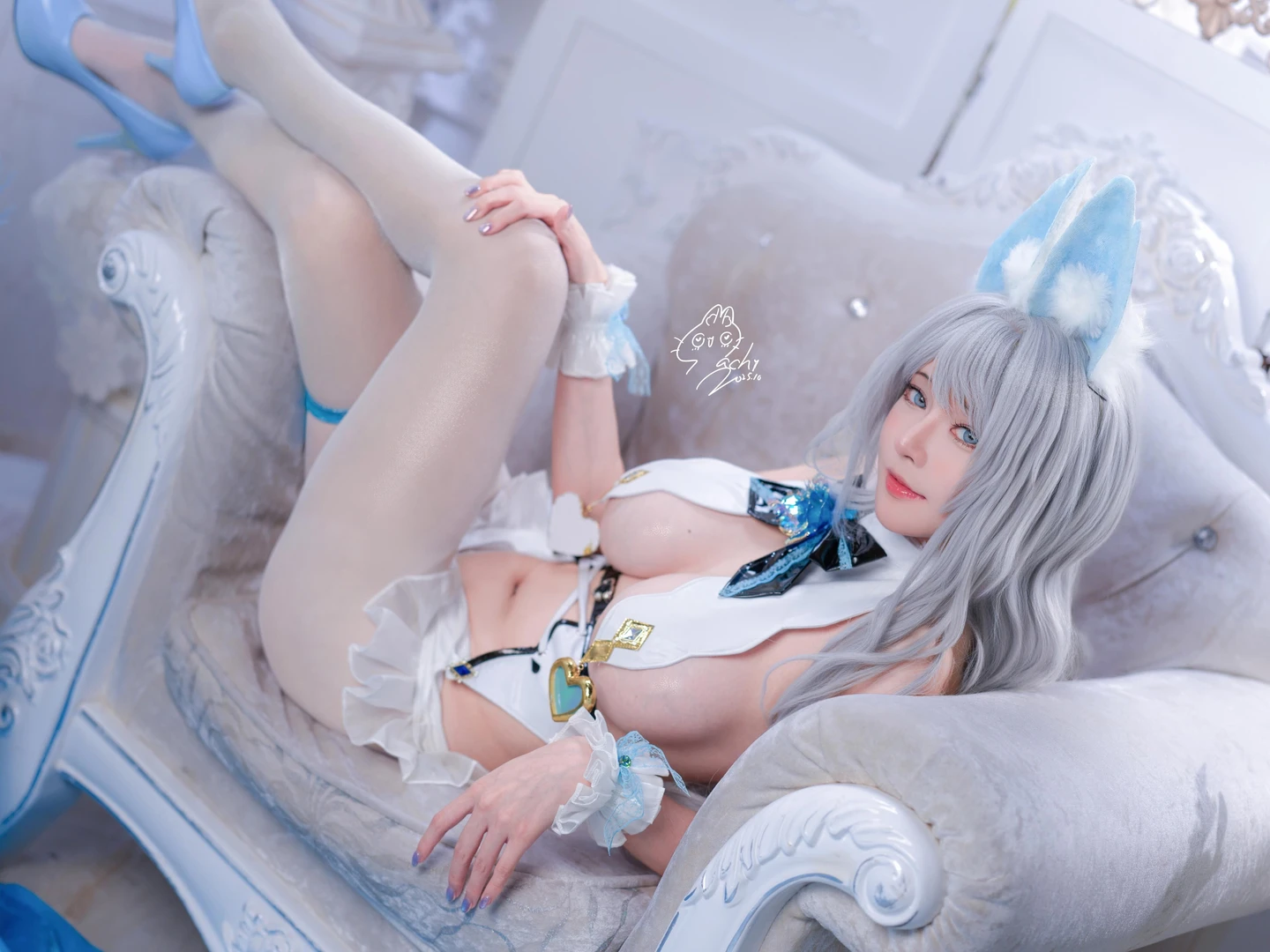 Machi NO.020 White Rabbit First Shot [37P 55M] (37 photos) - Machi馬吉 - Photo 11 of 37