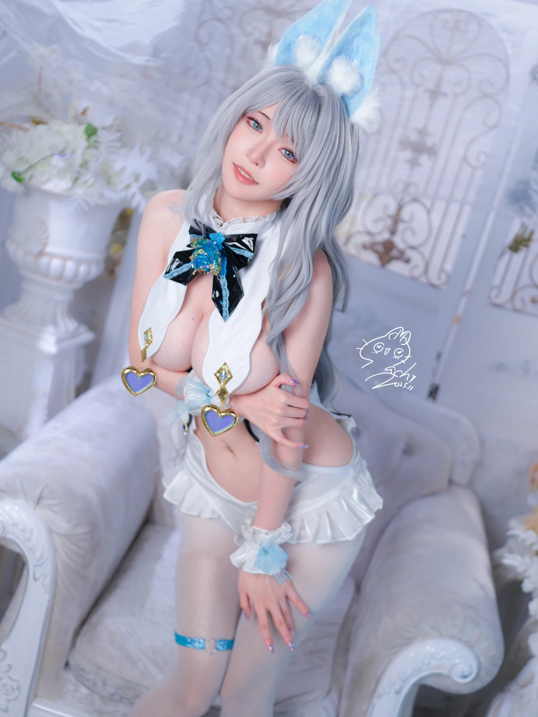 Machi马吉 - No.022 White Rabbit Machi · Complete Edition (91 photos) - Machi馬吉 - Photo 6 of 91