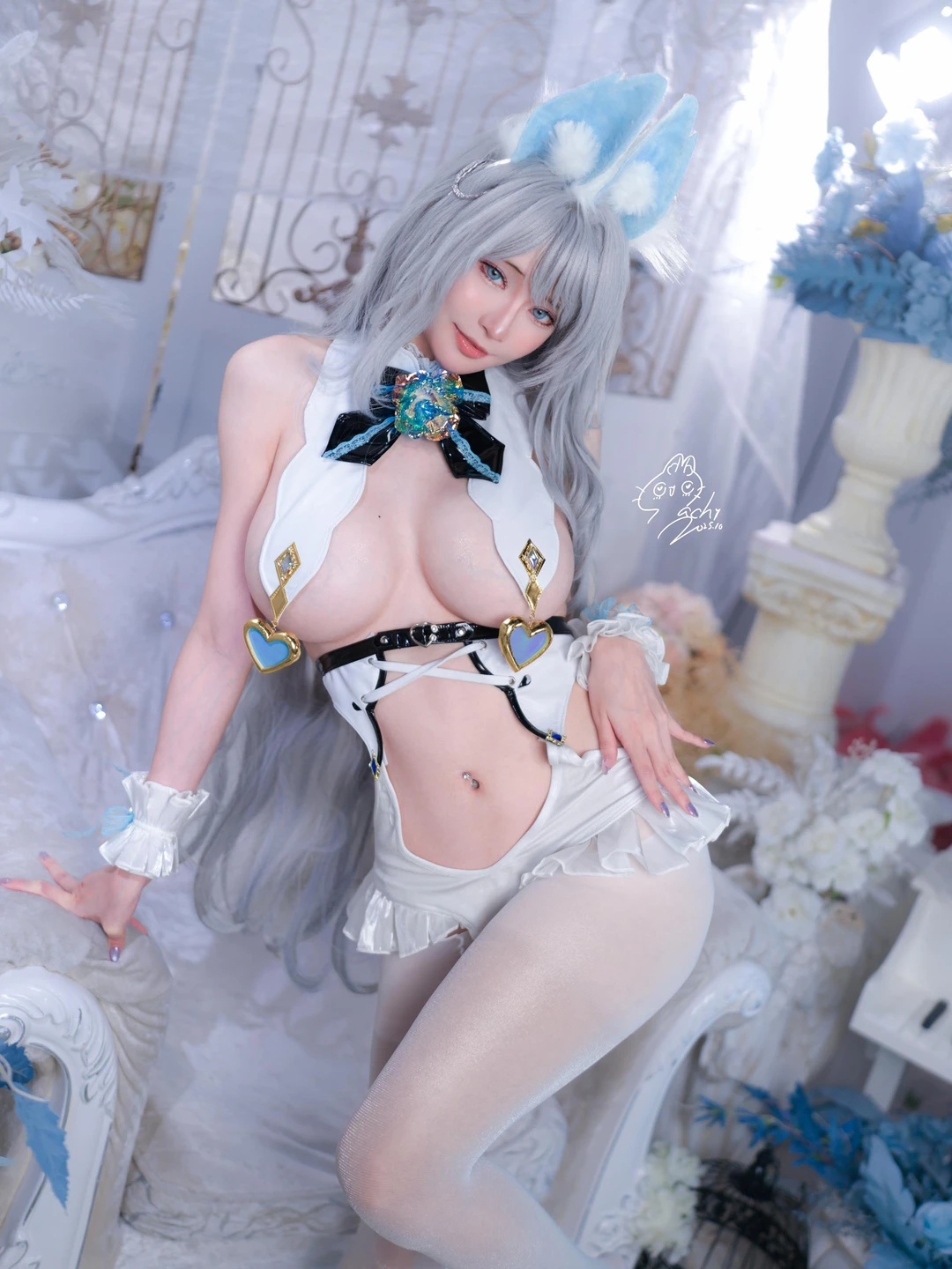 Machi马吉 - No.022 White Rabbit Machi · Complete Edition (91 photos) - Machi馬吉 - Photo 8 of 91