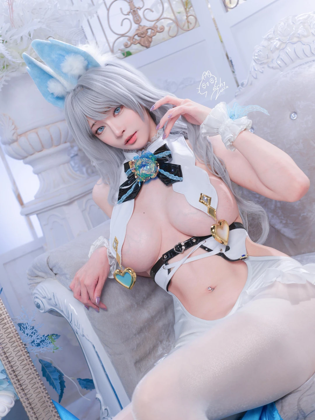 Machi马吉 - No.022 White Rabbit Machi · Complete Edition (91 photos) - Machi馬吉 - Photo 10 of 91