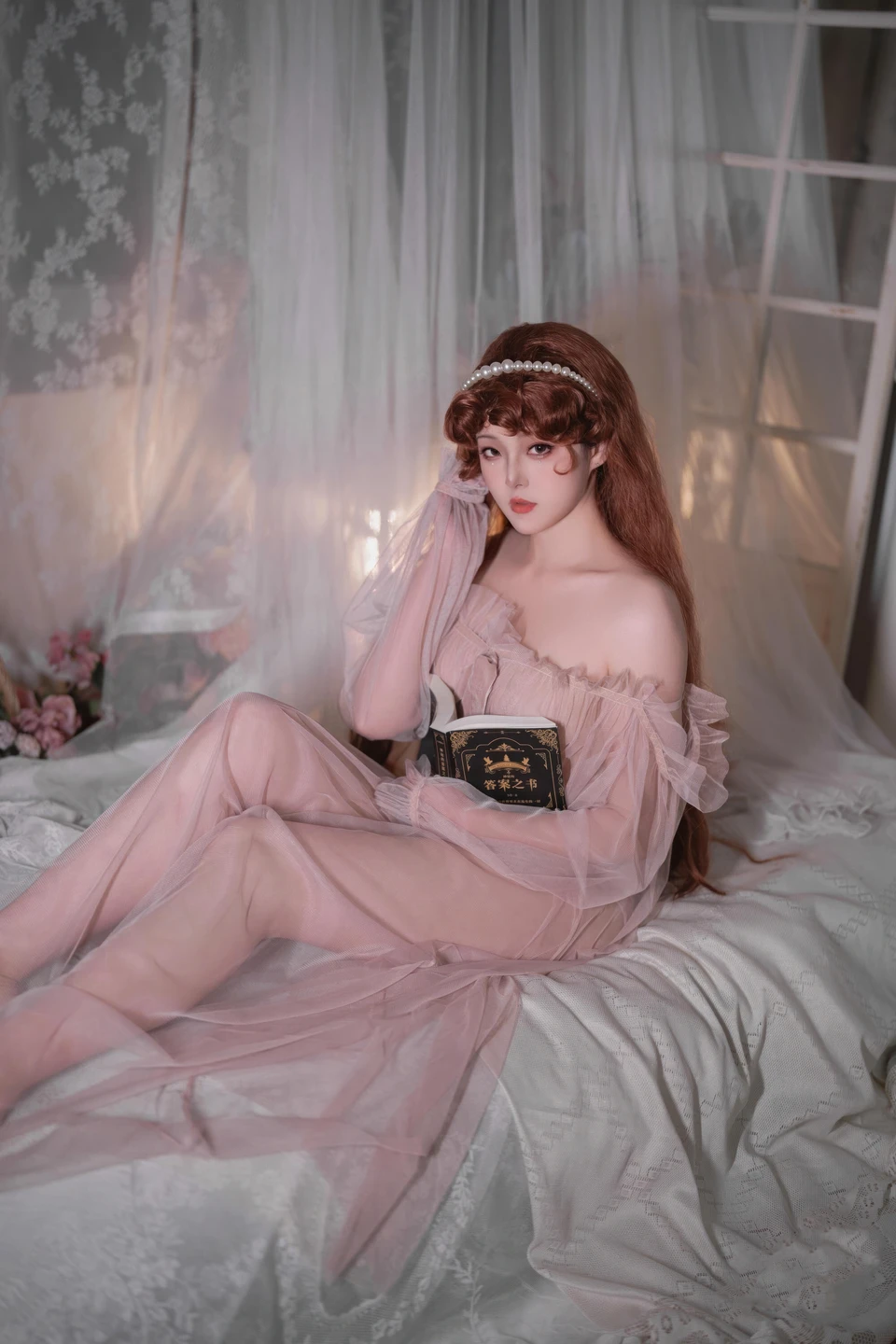 Natsuko 夏夏子 No.093 2026 Birthday Private Room Pink Mist (50 photos) - Natsuko - Photo 4 of 50