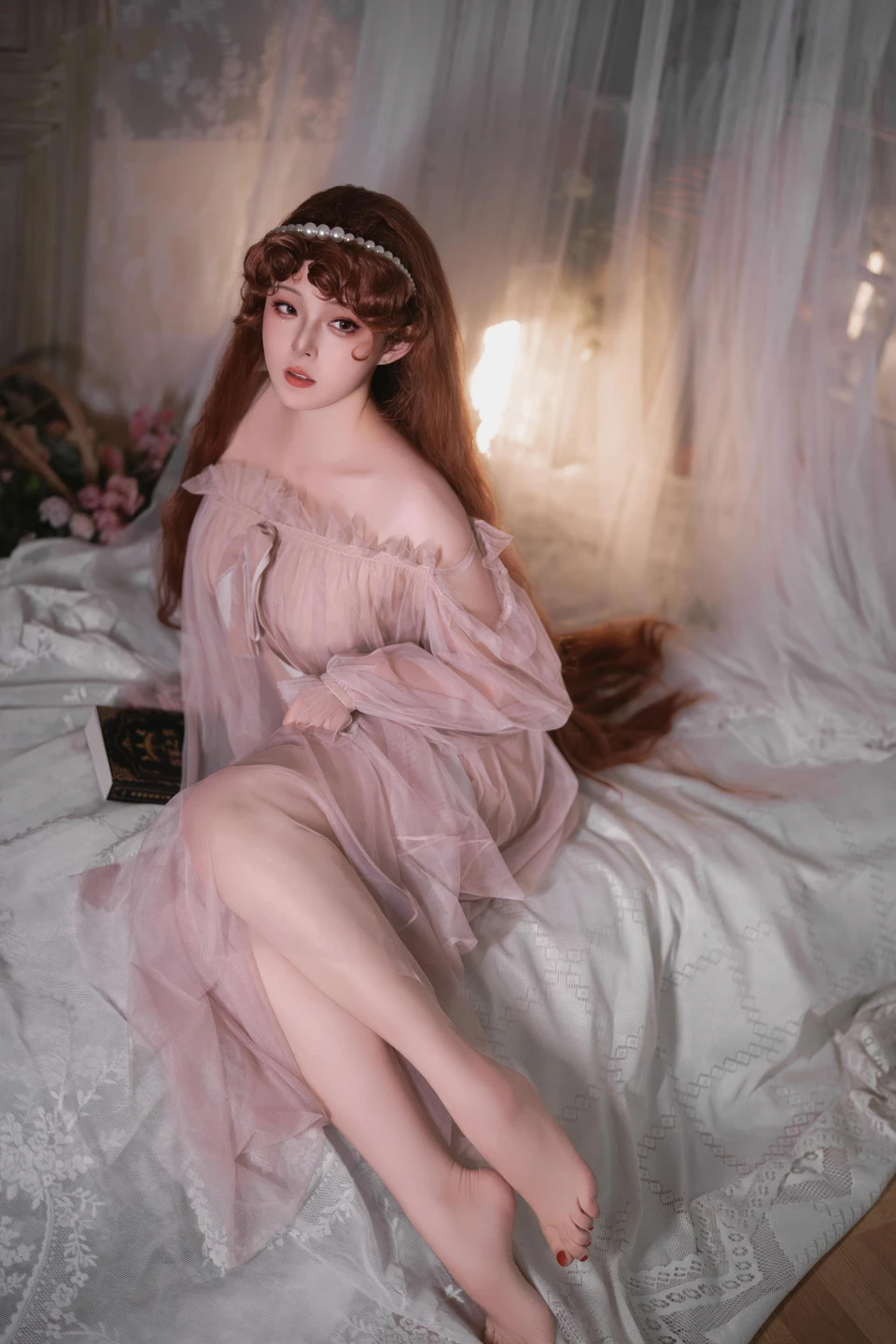 Natsuko 夏夏子 No.093 2026 Birthday Private Room Pink Mist (50 photos) - Natsuko - Photo 9 of 50