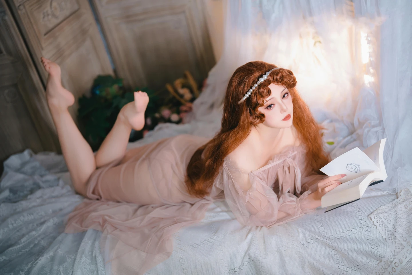 Natsuko 夏夏子 No.093 2026 Birthday Private Room Pink Mist (50 photos) - Natsuko - Photo 16 of 50