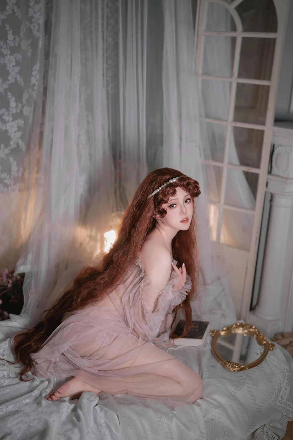 Natsuko 夏夏子 No.093 2026 Birthday Private Room Pink Mist (50 photos) - Natsuko - Photo 24 of 50