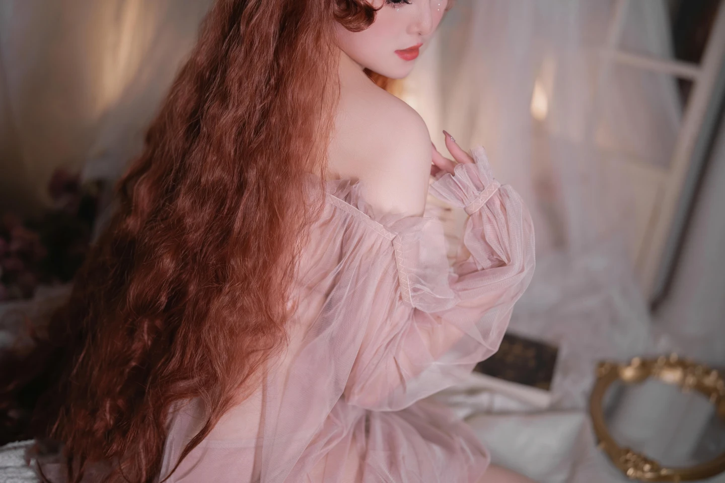 Natsuko 夏夏子 No.093 2026 Birthday Private Room Pink Mist (50 photos) - Natsuko - Photo 26 of 50