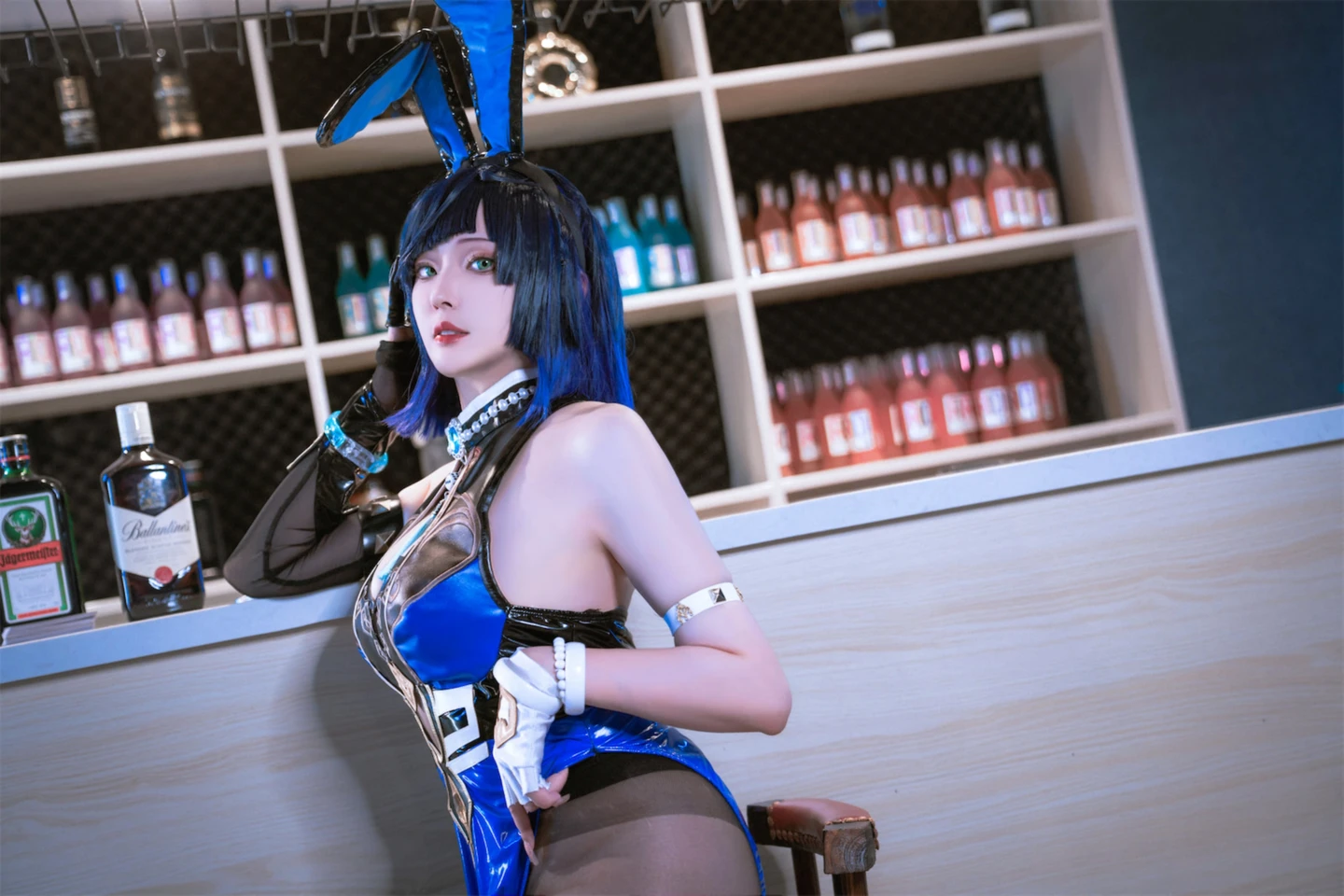 Natsuko_xia-xia-zi - No.096 Night Lotus Bunny Girl [74P, (74 photos) - Natsuko_xia Xia Zi (Natsuko_夏夏子) - Photo 7 of 74