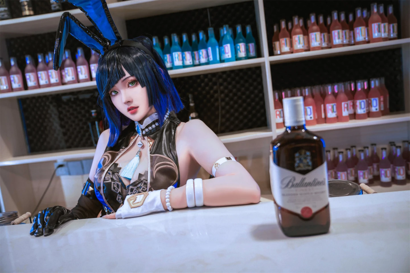 Natsuko_xia-xia-zi - No.096 Night Lotus Bunny Girl [74P, (74 photos) - Natsuko_xia Xia Zi (Natsuko_夏夏子) - Photo 36 of 74