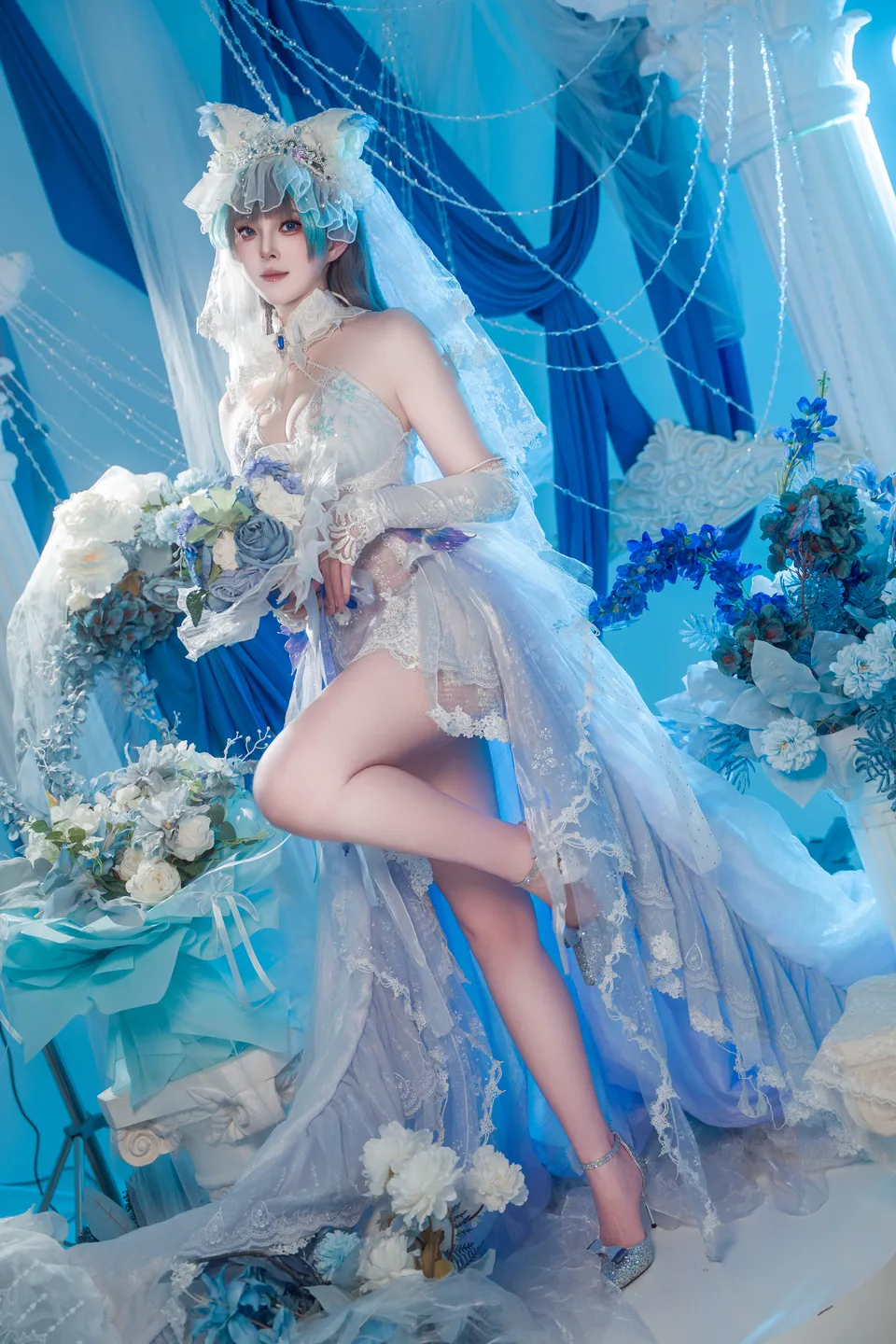 Natsuko 夏夏子 No.091 Azur Lane · Cheshire Wedding (70 photos) - Natsuko_xia Xia Zi (Natsuko_夏夏子) - Photo 4 of 70