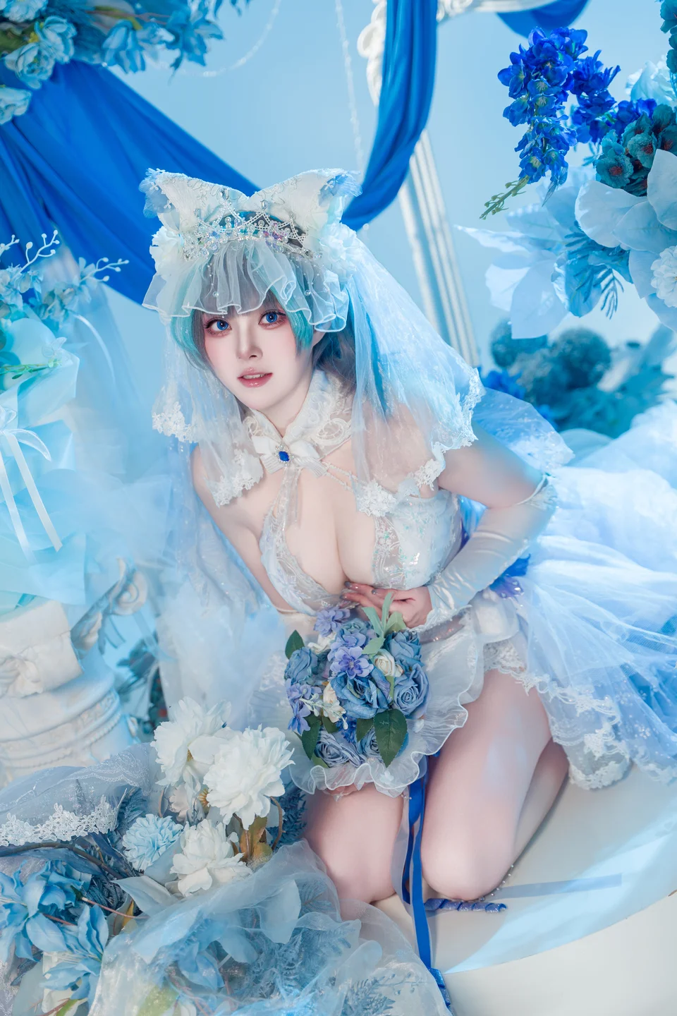 Natsuko 夏夏子 No.091 Azur Lane · Cheshire Wedding (70 photos) - Natsuko_xia Xia Zi (Natsuko_夏夏子) - Photo 13 of 70