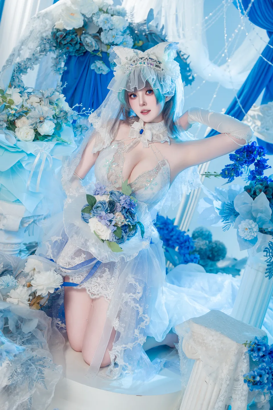Natsuko 夏夏子 No.091 Azur Lane · Cheshire Wedding (70 photos) - Natsuko_xia Xia Zi (Natsuko_夏夏子) - Photo 18 of 70