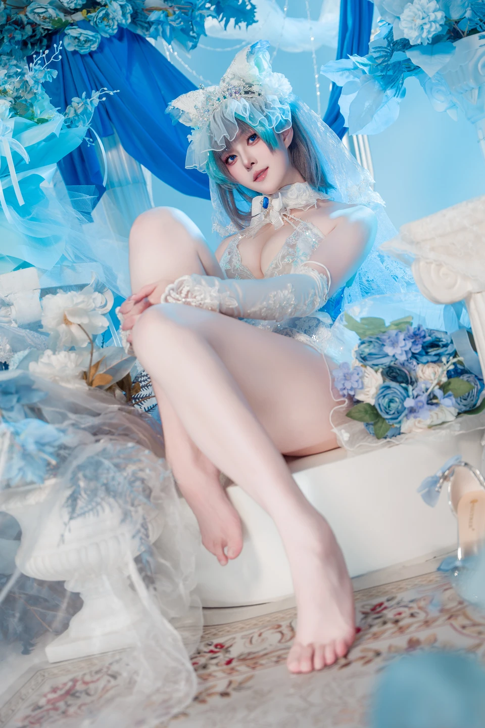 Natsuko 夏夏子 No.091 Azur Lane · Cheshire Wedding (70 photos) - Natsuko_xia Xia Zi (Natsuko_夏夏子) - Photo 23 of 70