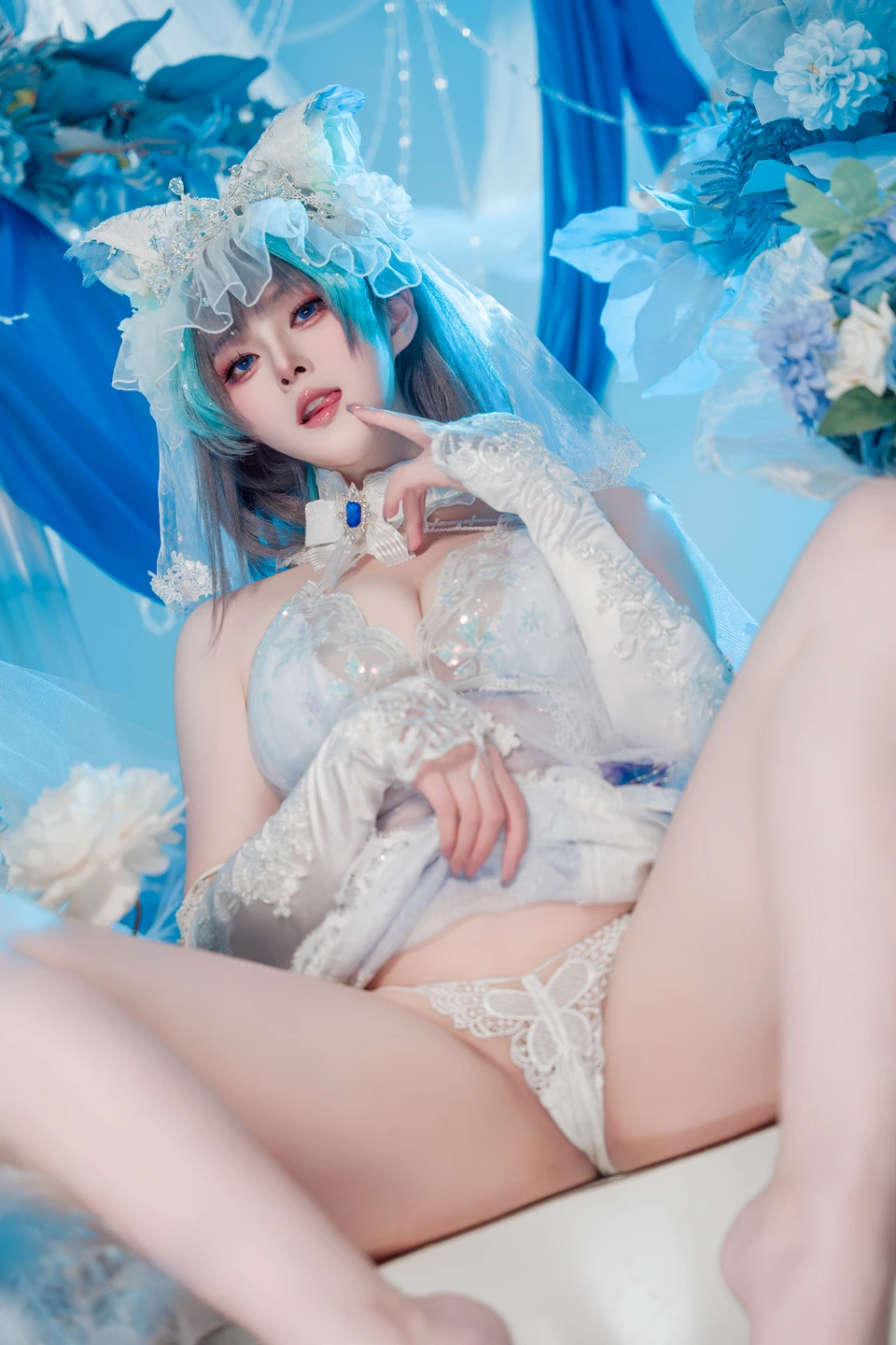 Natsuko 夏夏子 No.091 Azur Lane · Cheshire Wedding (70 photos) - Natsuko_xia Xia Zi (Natsuko_夏夏子) - Photo 29 of 70