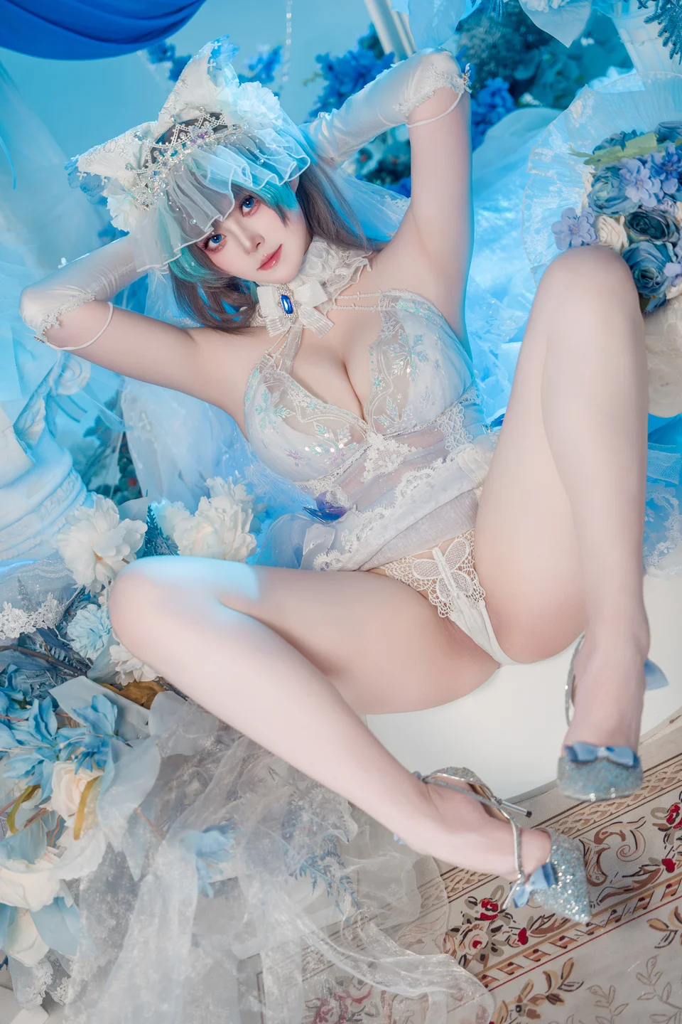 Natsuko 夏夏子 No.091 Azur Lane · Cheshire Wedding (70 photos) - Natsuko_xia Xia Zi (Natsuko_夏夏子) - Photo 35 of 70