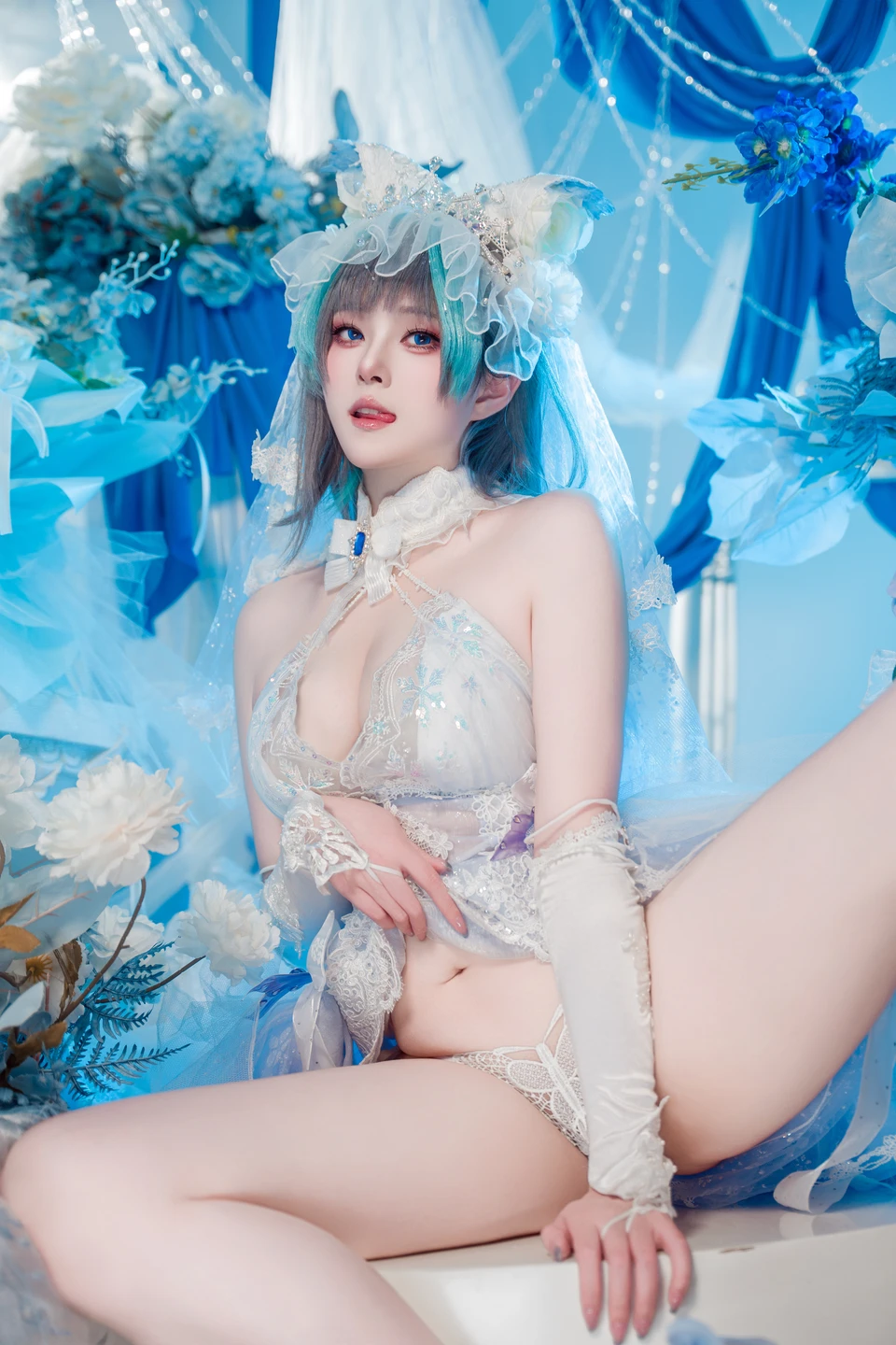 Natsuko 夏夏子 No.091 Azur Lane · Cheshire Wedding (70 photos) - Natsuko_xia Xia Zi (Natsuko_夏夏子) - Photo 43 of 70
