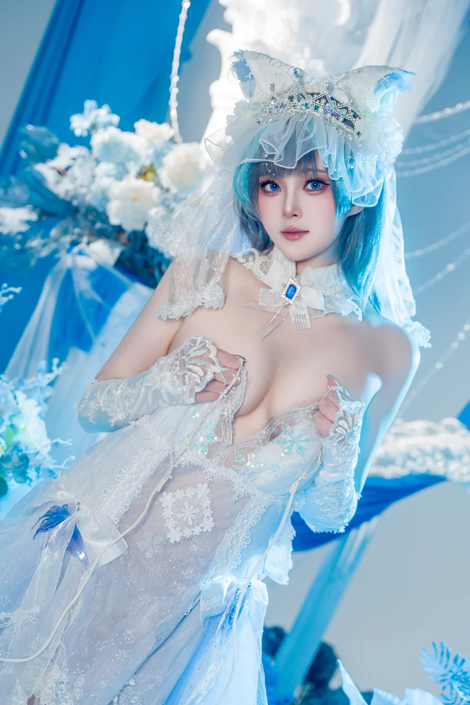 Natsuko 夏夏子 No.091 Azur Lane · Cheshire Wedding (70 photos) - Natsuko_xia Xia Zi (Natsuko_夏夏子) - Photo 54 of 70