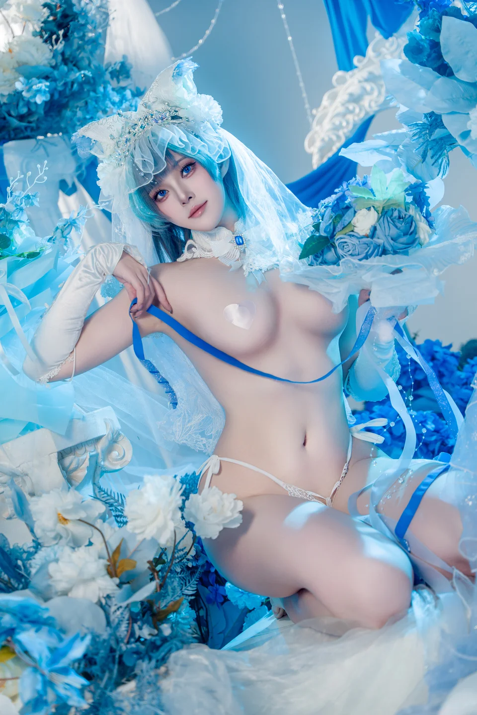 Natsuko 夏夏子 No.091 Azur Lane · Cheshire Wedding (70 photos) - Natsuko_xia Xia Zi (Natsuko_夏夏子) - Photo 61 of 70