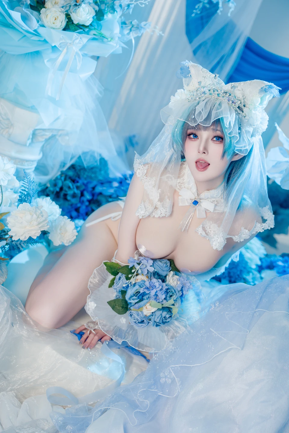Natsuko 夏夏子 No.091 Azur Lane · Cheshire Wedding (70 photos) - Natsuko_xia Xia Zi (Natsuko_夏夏子) - Photo 64 of 70