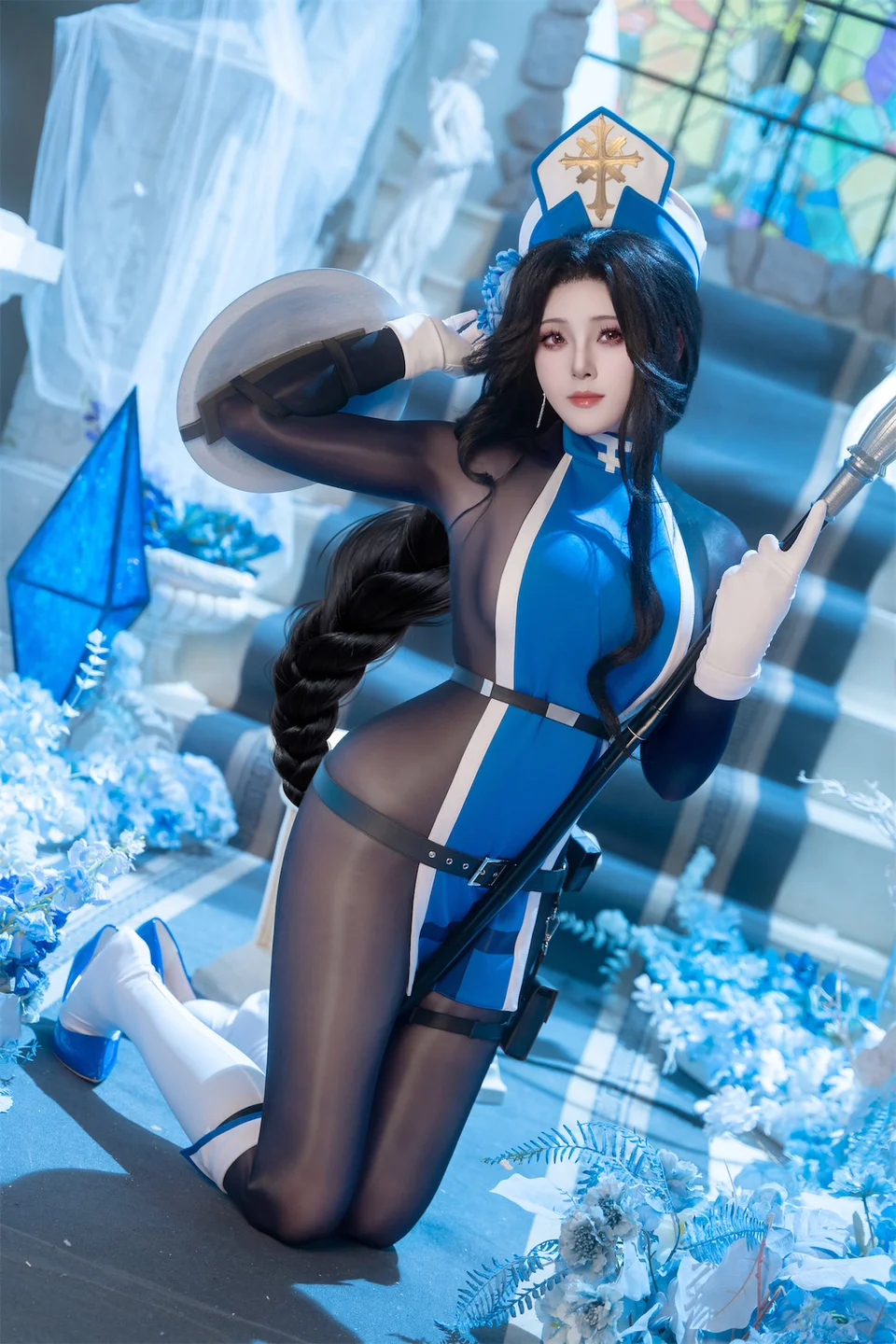 Natsuko 夏夏子 No.094 Goddess of Victory: NIKKE Mendou Ice Rose (71 photos) - Natsuko_xia Xia Zi (Natsuko_夏夏子) - Photo 8 of 71