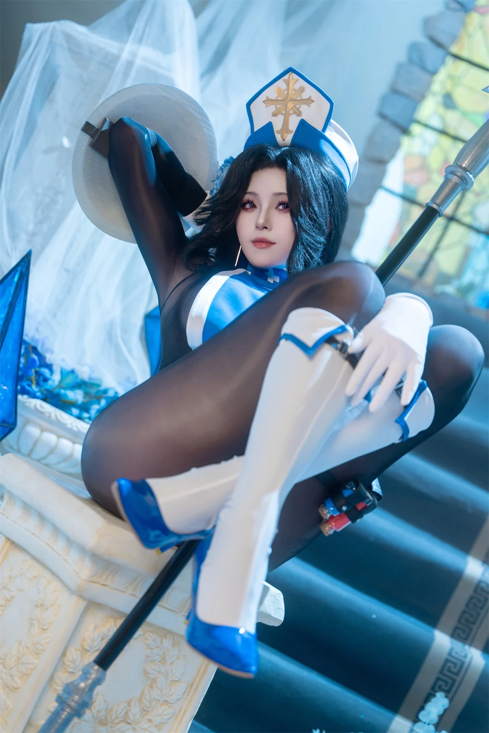 Natsuko 夏夏子 No.094 Goddess of Victory: NIKKE Mendou Ice Rose (71 photos) - Natsuko_xia Xia Zi (Natsuko_夏夏子) - Photo 33 of 71