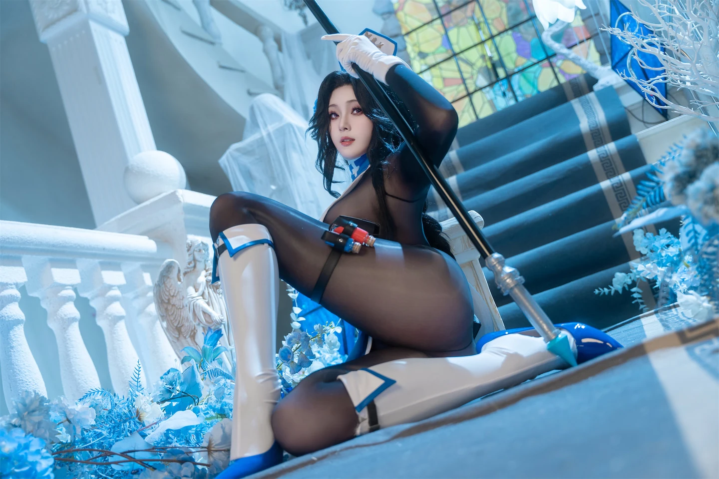 Natsuko 夏夏子 No.094 Goddess of Victory: NIKKE Mendou Ice Rose (71 photos) - Natsuko_xia Xia Zi (Natsuko_夏夏子) - Photo 44 of 71