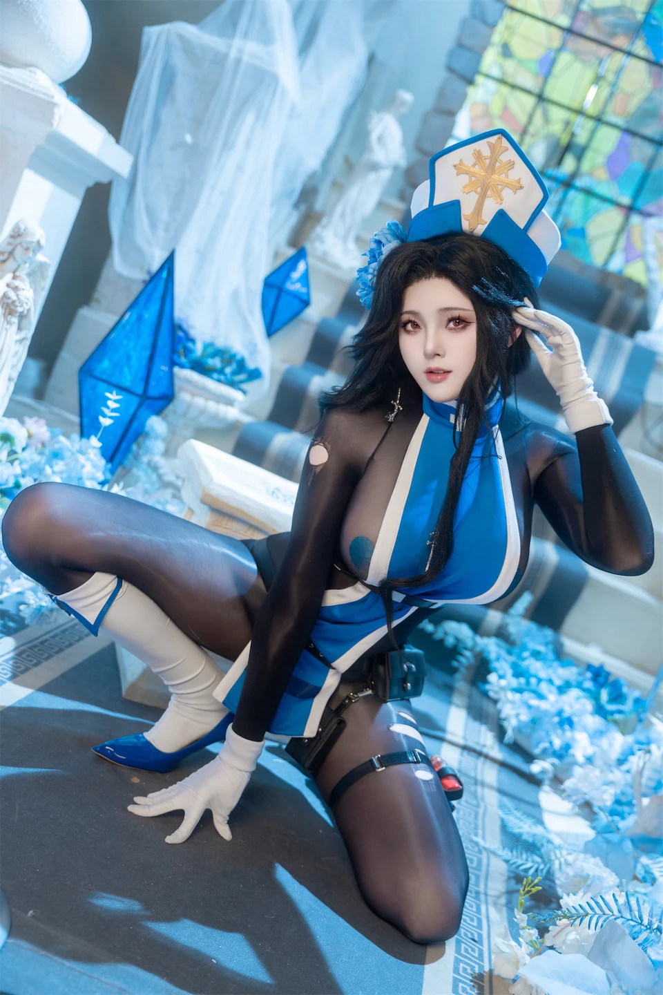 Natsuko 夏夏子 No.094 Goddess of Victory: NIKKE Mendou Ice Rose (71 photos) - Natsuko_xia Xia Zi (Natsuko_夏夏子) - Photo 69 of 71