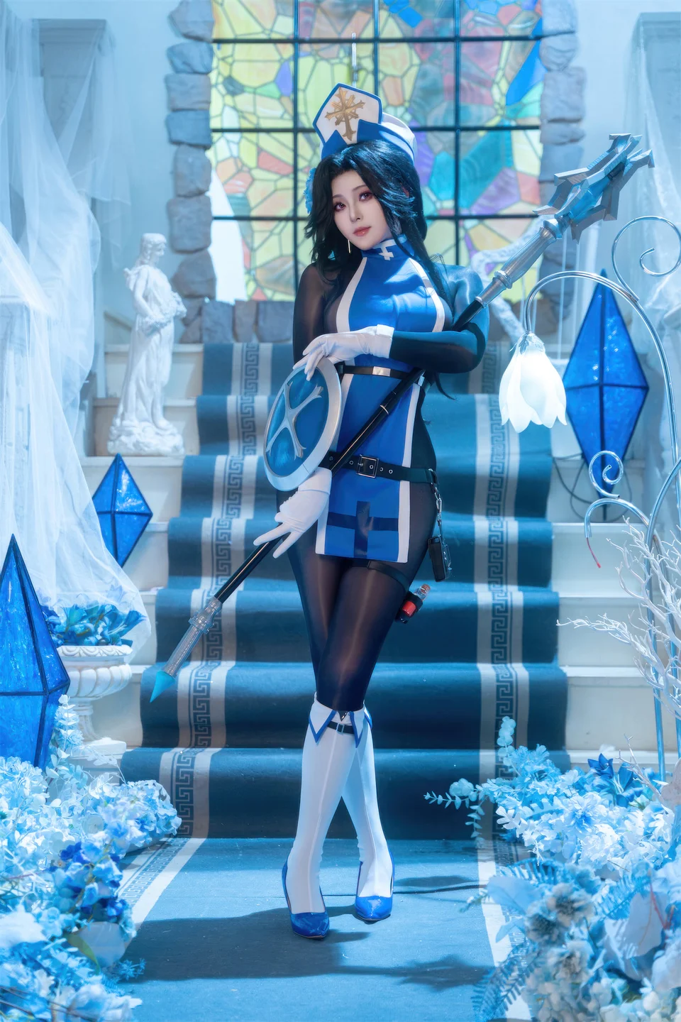Natsuko 夏夏子 No.094 Goddess of Victory: NIKKE Madison Ice Rose (71 photos) - Natsuko_xia Xia Zi (Natsuko_夏夏子) - Photo 6 of 71
