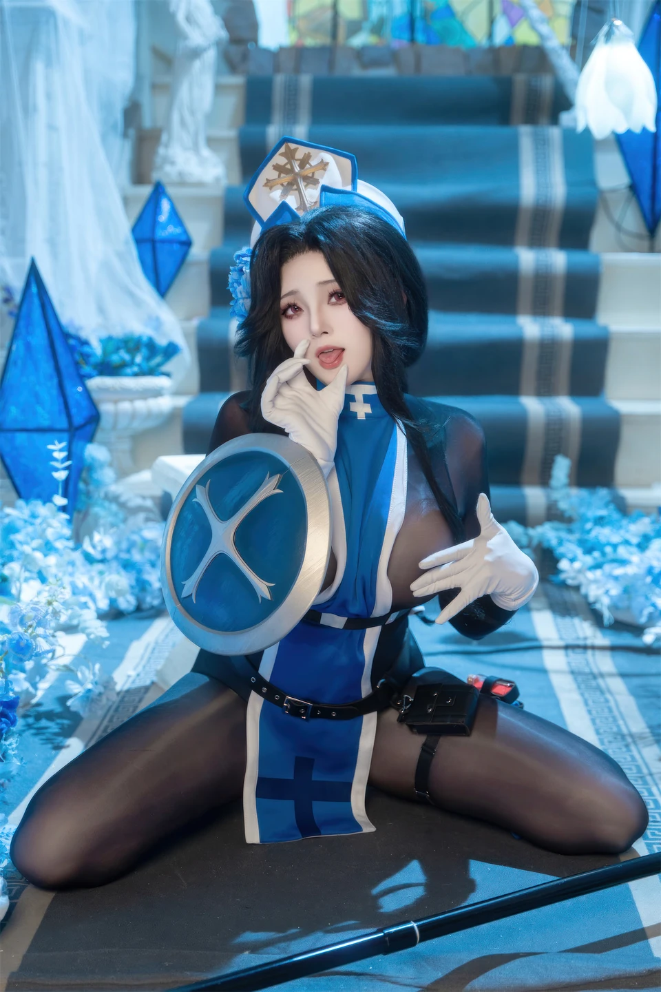 Natsuko 夏夏子 No.094 Goddess of Victory: NIKKE Madison Ice Rose (71 photos) - Natsuko_xia Xia Zi (Natsuko_夏夏子) - Photo 30 of 71