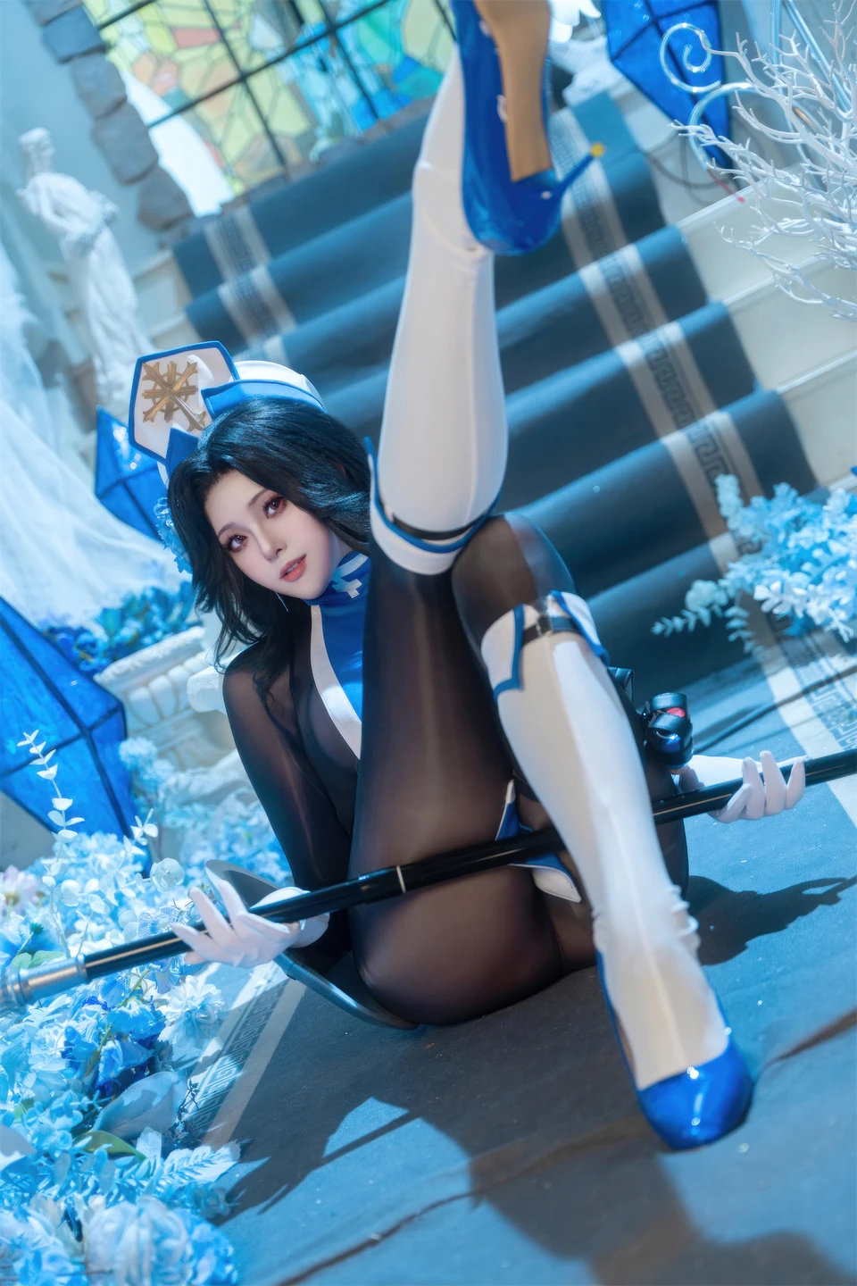 Natsuko 夏夏子 No.094 Goddess of Victory: NIKKE Madison Ice Rose (71 photos) - Natsuko_xia Xia Zi (Natsuko_夏夏子) - Photo 38 of 71
