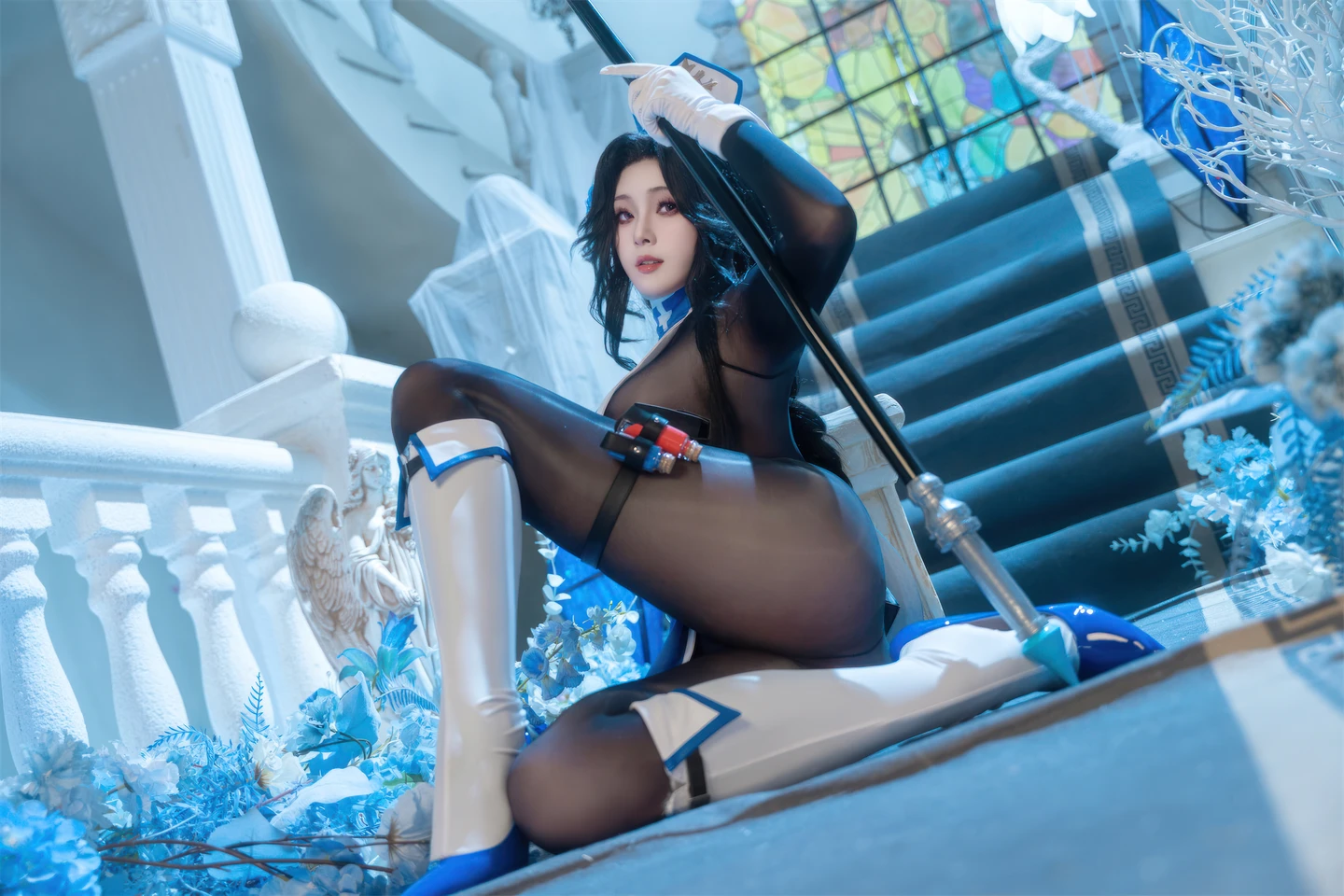 Natsuko 夏夏子 No.094 Goddess of Victory: NIKKE Madison Ice Rose (71 photos) - Natsuko_xia Xia Zi (Natsuko_夏夏子) - Photo 39 of 71
