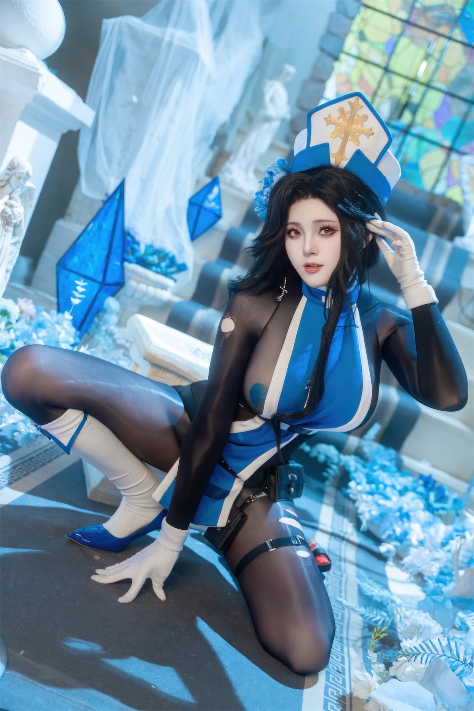 Natsuko 夏夏子 No.094 Goddess of Victory: NIKKE Madison Ice Rose (71 photos) - Natsuko_xia Xia Zi (Natsuko_夏夏子) - Photo 69 of 71