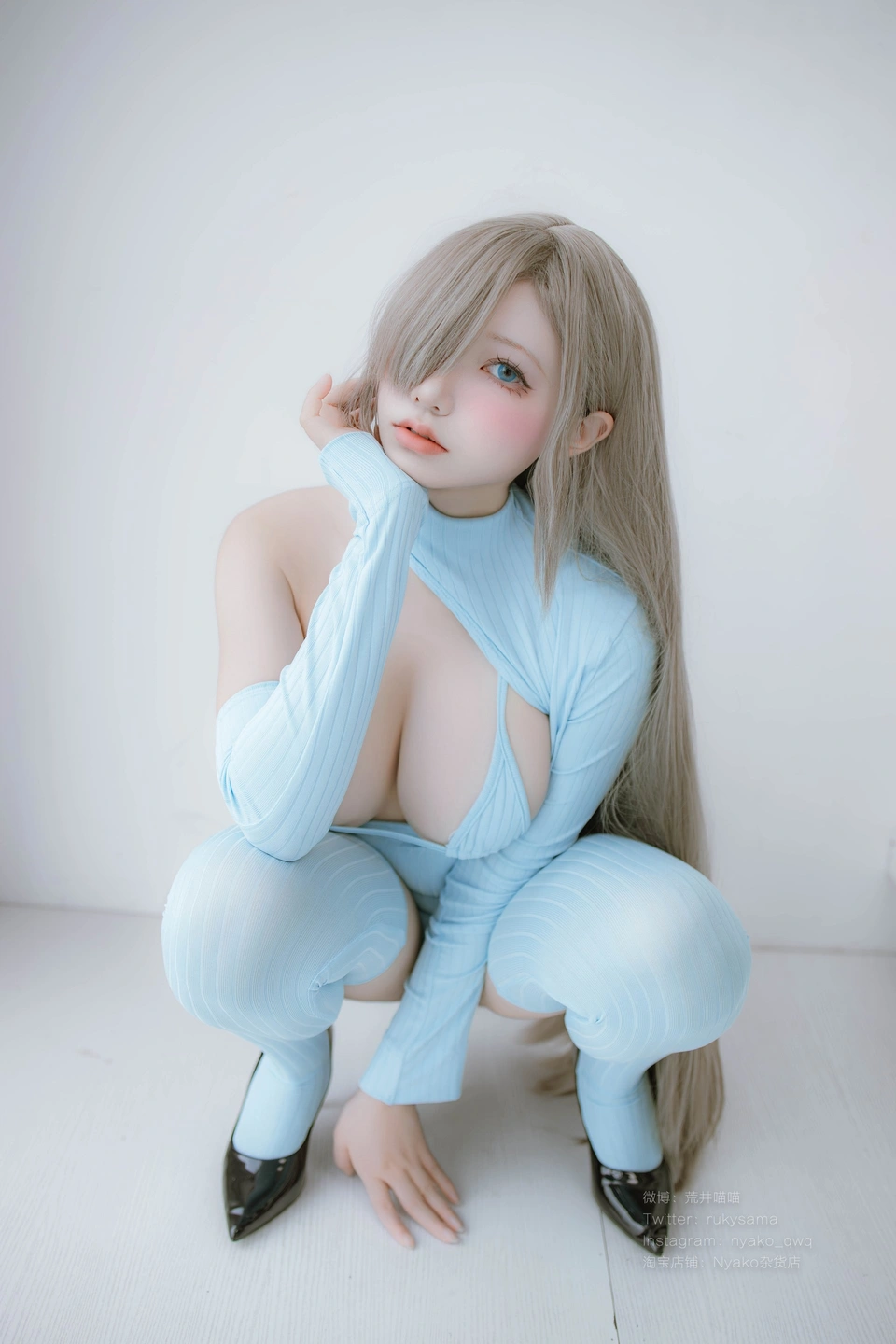 Nyako喵子 Digital Vol.57 Blue Archive Asuna Hoshino (120 photos) - Nyakomiao Zi (Nyako喵子) - Photo 78 of 120