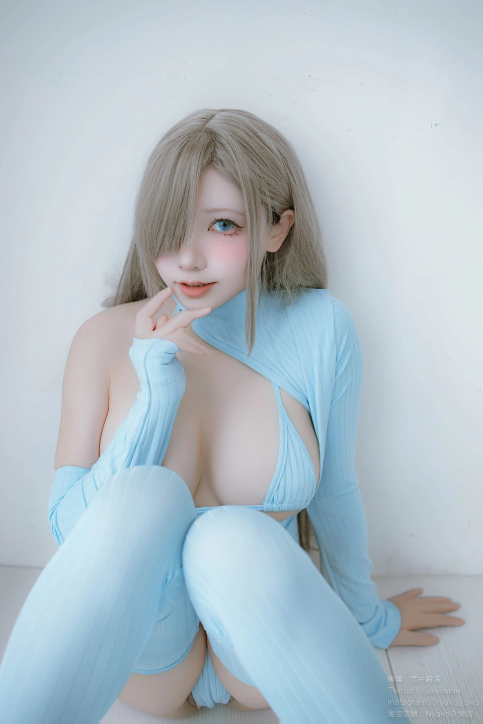 Nyako喵子 Digital Vol.57 Blue Archive Asuna Hoshino (120 photos) - Nyakomiao Zi (Nyako喵子) - Photo 84 of 120