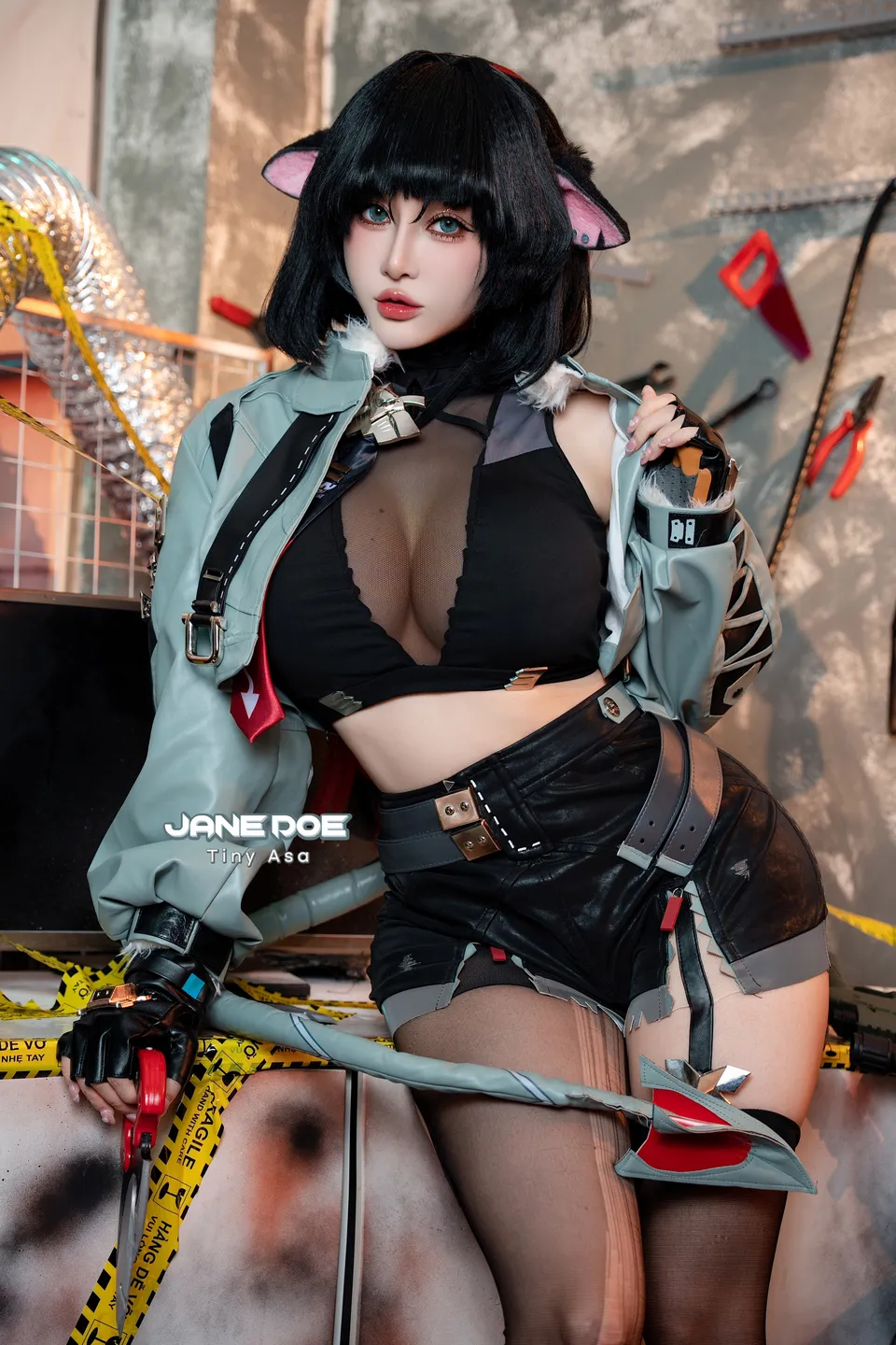 Tiny Asa No.047 Jane Doe (Zenless Zone Zero) (49 photos + 1 video) - Tiny_asa (Tiny_Asa) - Photo 5 of 49