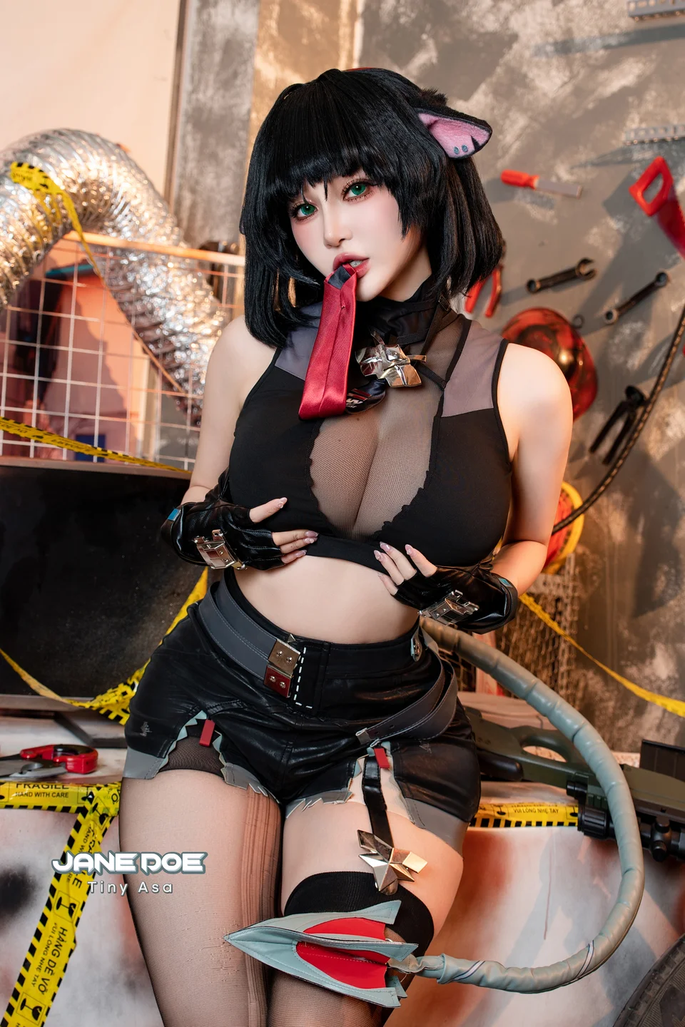 Tiny Asa No.047 Jane Doe (Zenless Zone Zero) (49 photos + 1 video) - Tiny_asa (Tiny_Asa) - Photo 14 of 49