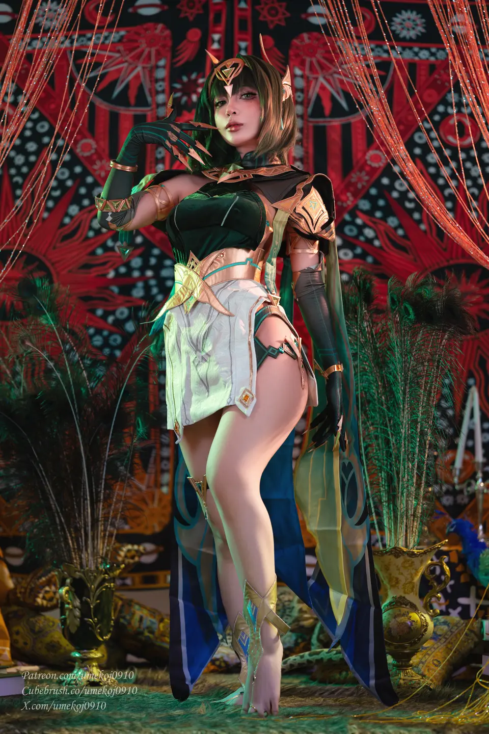 Umeko J - Nefer Genshin Impact [92P, (92 photos) - Umeko - Photo 2 of 92