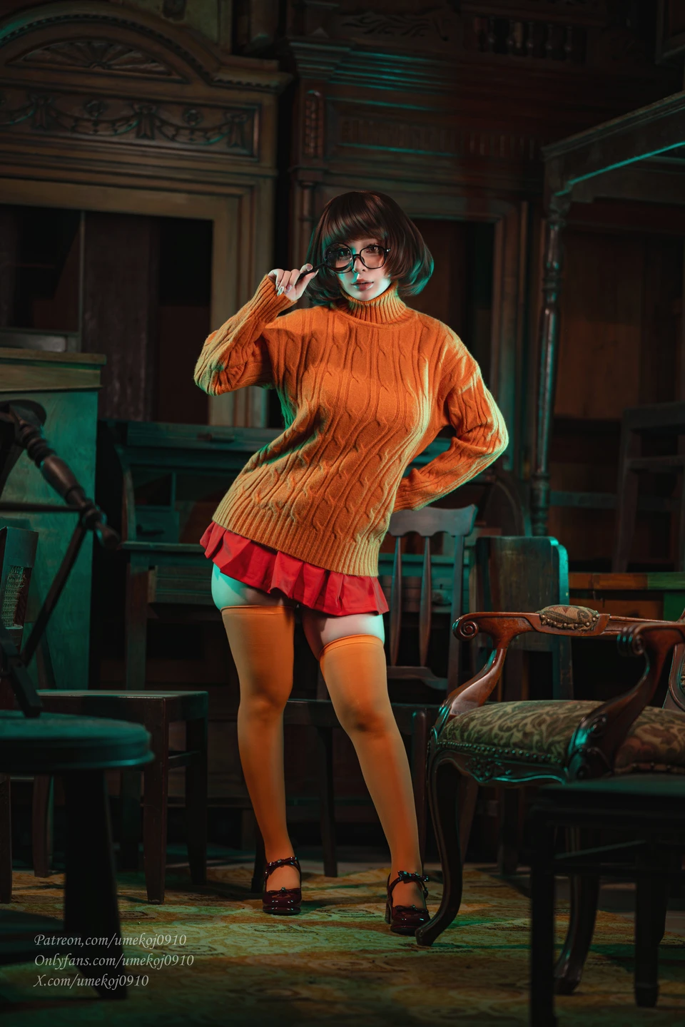 Umeko J - Velma (Scooby Doo) [89P, (89 photos) - Umeko j (Umeko J) - Photo 4 of 89