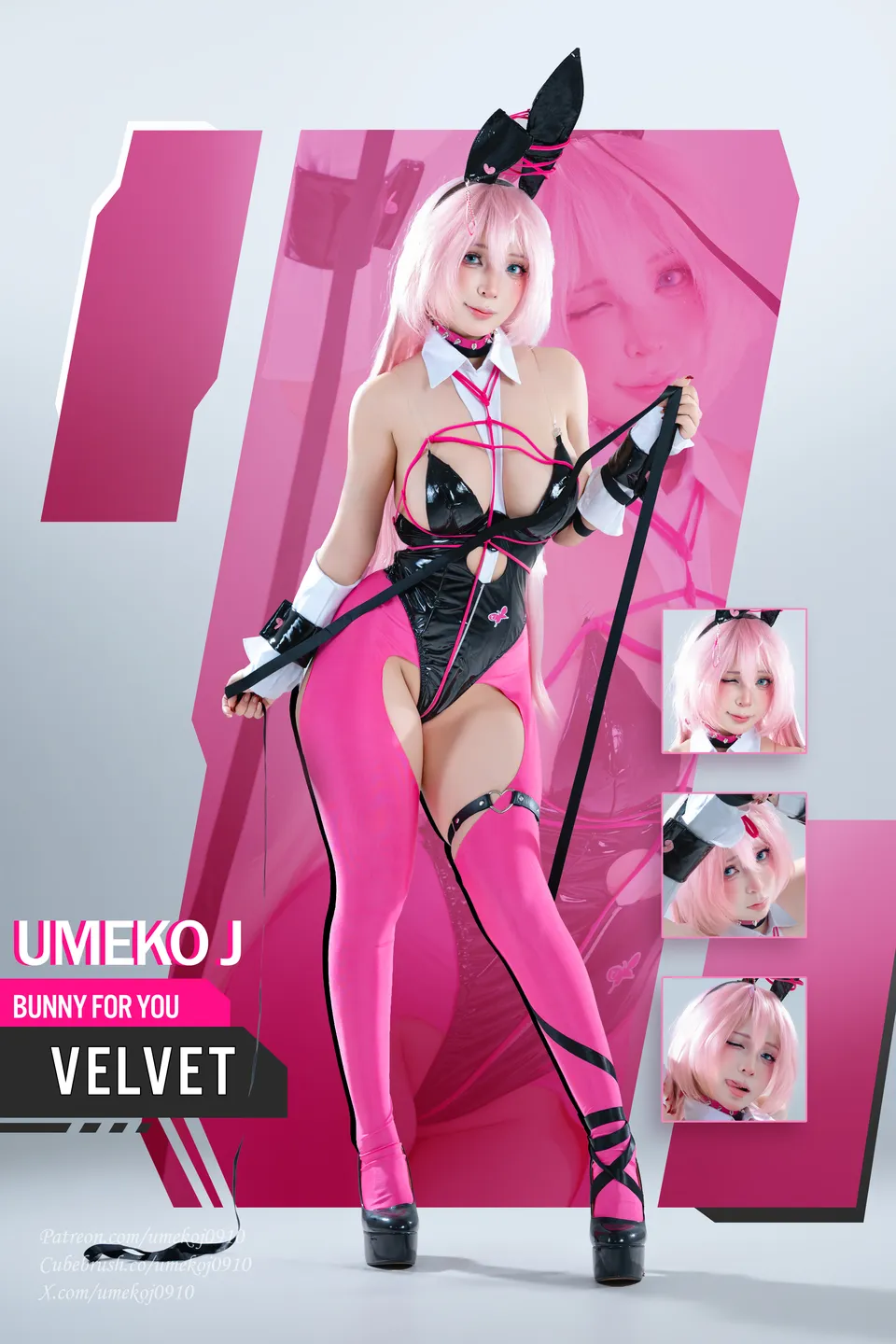 Umeko J - Velvet Sensual Rabbit NIKKE [72P, (72 photos) - Umeko_j (Umeko_J) - Photo 1 of 72